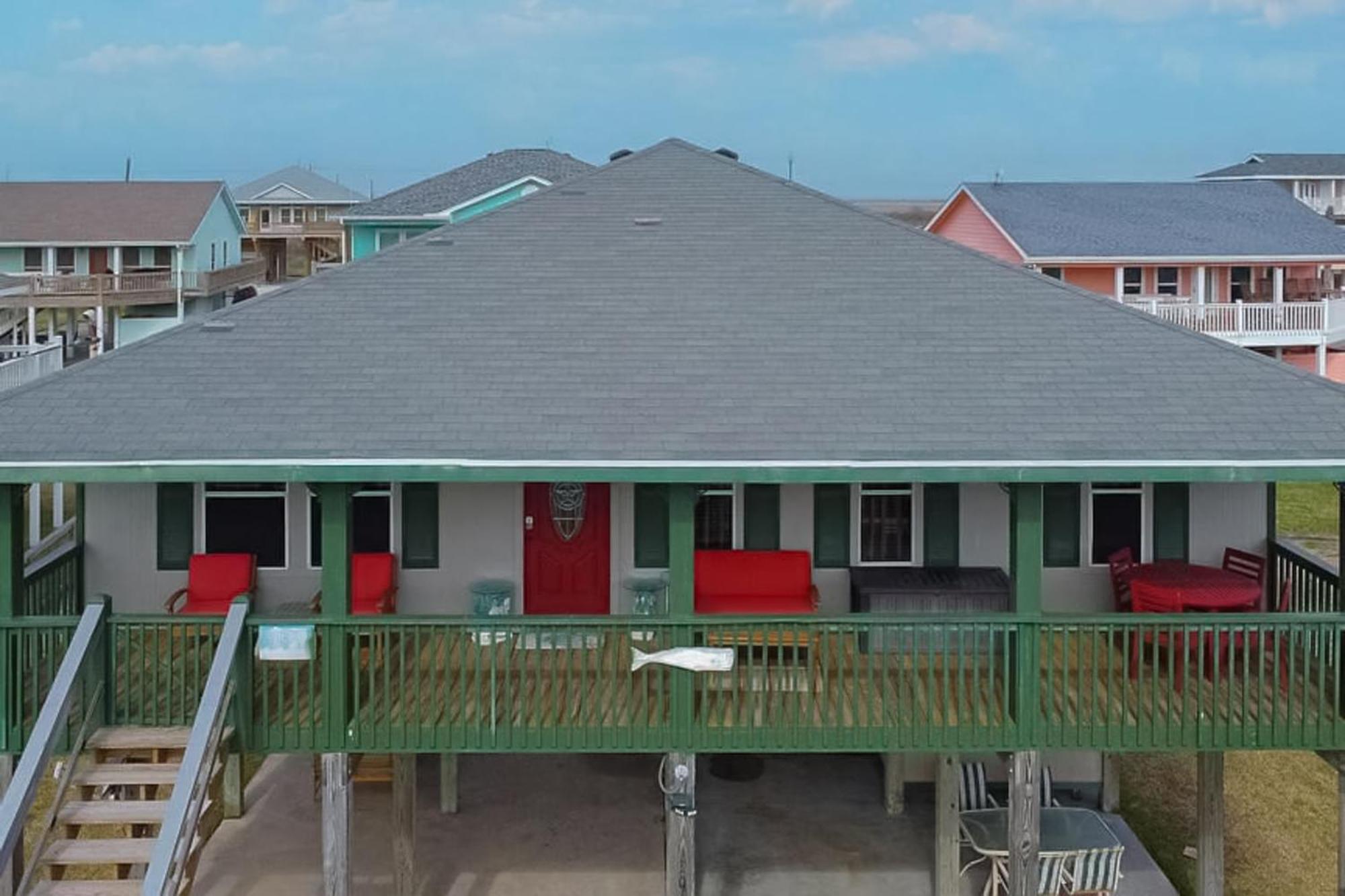 فيلا Escape From The Storm Bolivar Peninsula المظهر الخارجي الصورة